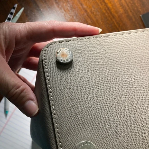 Michael Kors Grey Large Tote Bag MK - Picture 8 of 10